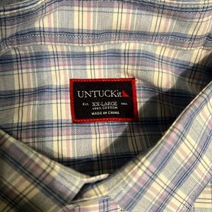UnTuckit Pinella Shirt EUC